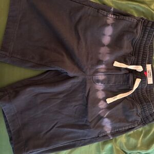 Tommy Hilfiger Navy Blue Shorts with Cream Drawstring